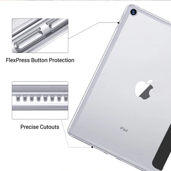 Tableta Caz Pentru Apple iPad 10.2 2020 a 8-a generație Tri-fold Flip din Piele PU de Acoperire Pentru iPad A2428 A2429 10.2