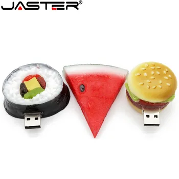 JASTER en-gros Sandwich de biscuiti forma o Unitate Flash USB bomboane mini amuzant stocare pen-drive 32gb/16gb/64gb usb U disc gratuit shipp