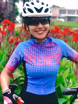 Ciclism Jersey dintr-O bucata Nou Sport Femei Pic de Maimuta 2021 Rochie Maneca Lunga Cursa de Biciclete de Triatlon Ciclu Strâns Ciclism Set