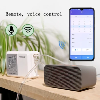 Telefonul de la Distanță WIFI Control Vocal Inteligent Dispozitivul de Udare Automată Sistem de Irigare prin Picurare vase de Gradina plantat Pompa de Apa Timer