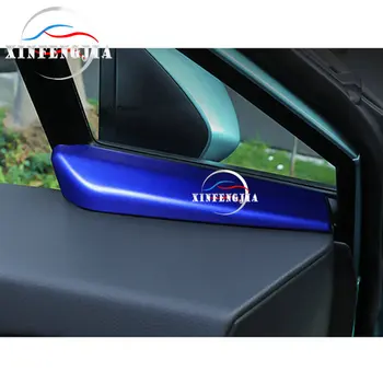 Pentru Toyota CHR C-HR 18-19 Albastru Masina Fata de Usa Geam Usa de Masina-Un-Pilon Decora Capacul Ornamental