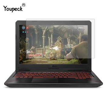 YOUPECK 15.6 inch Laptop Protector de Ecran pentru ASUS TUF Jocuri FX504 Notebook Universal Mat LCD Guard folie Anti Glare 2 BUC