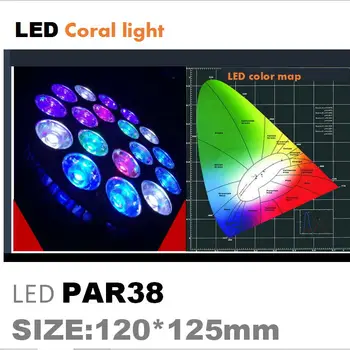 LED Acvariu Lumina animale de Companie Plante Lampă Bec 50/54W pentru apă Sărată Marină Morale Recif Băii de Alge Nano Tank