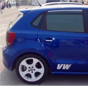 Pentru Volkswagen VW Polo Spoiler 2006 2007 2008 2009 2010 Coada de Mașini Aripa Decor Plastic ABS, Nevopsit din Spate, Portbagaj, Spoiler Acoperiș