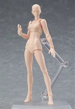 Anime Arhetip Că Ea Ferită Figma 2.0 Corp Mobil Feminino Kun Corpul Chan PVC Acțiune Figura Model de Jucarii Papusa de Colectie