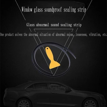 100cm Accesorii Auto Fereastră Cusătură izolate Fonic Bandă de Etanșare Pentru Audi A4 B7 B5 A6 C6 Q5 Q7 A3 Honda Civic 2006-2011 se Potrivesc Accord, CRV