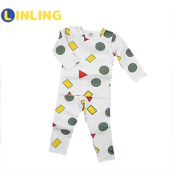 LINLING de Vară pentru Copii Pijamale, Costume pentru Copii, Uzura pentru Copii, Casă de Service Aer Conditionat, Fete P716