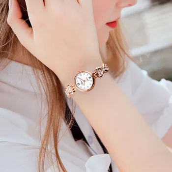 Noua Moda Stras Ceasuri Femei de Lux din Oțel Inoxidabil Cuarț Femei Rochie Bratara Ceasuri Doamnelor Ceas relojes 2019