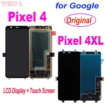 Original LCD pentru Google Pixel 4 Display LCD Touch Screen Digitizer Înlocuirea Ansamblului LCD Pentru Google Pixel 4XL 4 XL Display