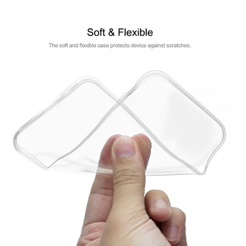 10buc/lot Transparent Ultra Slim Clear din Silicon de Caz Pentru Samsung Galaxy A02s A12 A42 5G F41 Spate TPU Moale Capacul