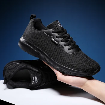 2020 Adidasi Barbati Pantofi Casual Dantela-up ochiurilor de Plasă Respirabil Usoare, Confortabile Pantofi Barbati de Moda, Plat Încălțăminte Zapatillas Hombre