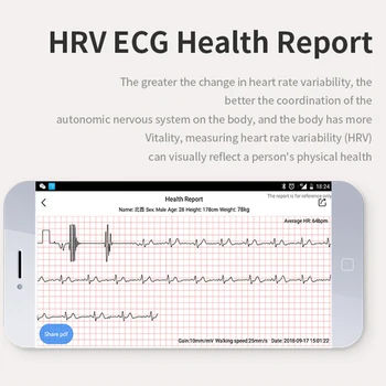 Ceas inteligent ECG+PPG de Măsurare a Presiunii de Sănătate Monitor Portabil de Fitness Brățară Activitate Tracker Bluetooth 4.0 pentru Android IOS
