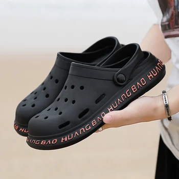 2020 Fierbinte Platforma Grădină Sandale Papuci de Alunecare EVA Usoare Bărbați Sandles Unisex Colorate Pantofi de Vară pe Plajă