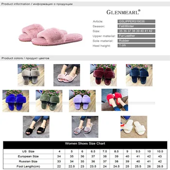Papuci De Casa Femei Pantofi De Brand De Iarnă Caldă Papuci De Blană Slide-Uri Solid Aluneca Pe Femeie Interior, Pantofi Casual, Pantofi Pufos Papuci