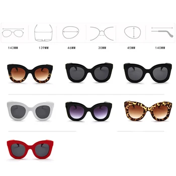 RBROVO 2021 Leopard Cateye ochelari de Soare pentru Femei Brand Designer de Ochelari Femei de Lux Ochelari Pentru Bărbați/Femei de Epocă UV400 Ochelari