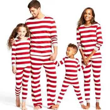 Familie De Potrivire Dungă Utilaje Pentru 2020 Crăciun Fericit, Anul Nou Set De Pijama Xmas Copii Adulti Femei Îmbrăcăminte De Noapte Pijamale Pijamale