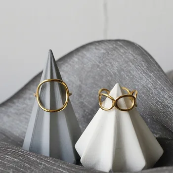 Amaiyllis Minimalist Cerc Inel Deschis Simple Geometrice Neregulate Inele De Aur Personalitate Bijuterii Pentru Femei Ornamente