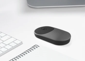 Original Xiaomi Mi Mouse-ul fără Fir Portabile Joc Mouse-uri din Aliaj de Aluminiu Material ABS de 2.4 GHz WiFi, Bluetooth 4.0, Controlul Conecta