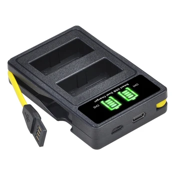 Durapro 2x BLN-1 BLN1 Înlocuire baterii + LED USB incarcator pentru Olympus OM-D E-M1 E-M5 Mark II PEN-F E-P5 EM1 EM5 PENF EP5
