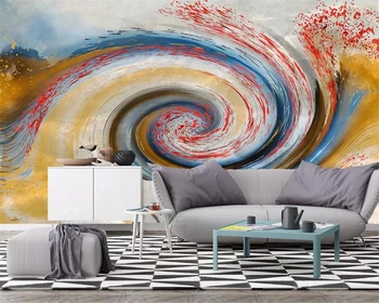 Beibehang papel de parede 3d tapet Personaliza noua, moderna colorate abstracte colorate de fundal de hârtie de perete