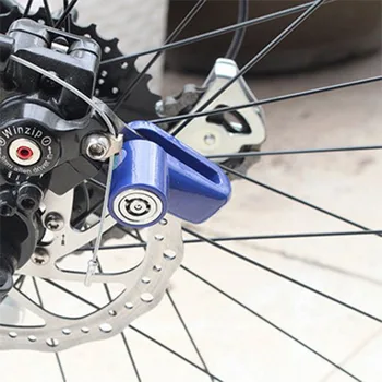 Proteja Discul de Frânare Anti-furt Disc de Frână Disc Wheel Rotor de Blocare Pentru Scuter, Bicicleta Biciclete de Alarmă de Securitate de Blocare