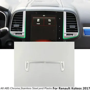 Masina Garnitura Detector de Echipare ABS Cromat Mijloc de Aer Condiționat Comutator Ieșire 2 buc Pentru Renault Koleos 2017 2018 2019 2020