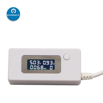 USB Tester Detector de Putere Banca Computer Mobil Ampermetru Digital Monitor cu Display LCD Capacitate Curent Tensiune de Test Metru