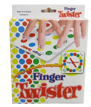 En-gros 5pc Degetul twister joc de bord mini versiune de masă jocuri de petrecere petrecere joc jucărie pentru copii, familie joc de minte prada geanta