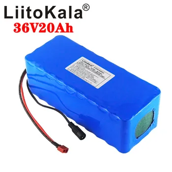 LiitoKala 36V baterie de 20Ah 21700 5000mah 10S4P bateria 500W baterie de mare putere 42V 15000mAh Ebike biciclete electrice BMS