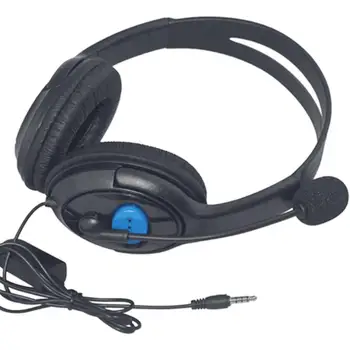 Cu fir Gaming Casti 40mm Driver Bass Stereo HIFI Căști Cu Microfon pentru Izolarea Zgomotului Pentru PS4 Laptop-Calculator PC Gamer