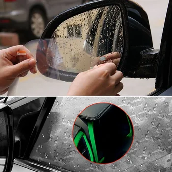 6Pcs/Set Auto Retrovizoare Oglinda de Sticlă Impermeabil, rezistent la apa Partea de Film Geam Clar, Anti-Ceață, Ploaie Membrana Piese