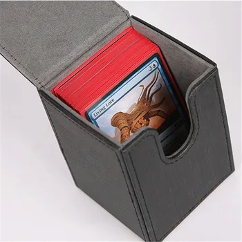 10 Culori de carduri de tranzacționare Capacitate caseta de carduri caz recipient de colectare pentru Tabla de Joc Maneca Suport cutie
