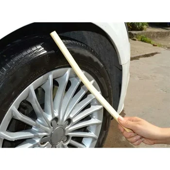 1 buc 40cm Motor de Masina Anvelope Janta Perie de Curățare Lung Mâner de Bambus Naturale Bristl Auto Detaliază mașină de Spălat Accesorii 2020
