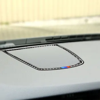 Fibra de Carbon Accesorii Auto Interior tablou de Bord Corn Modificarea Capac de Protecție Trim Autocolante Pentru BMW Seria 5 F10 2011-2017