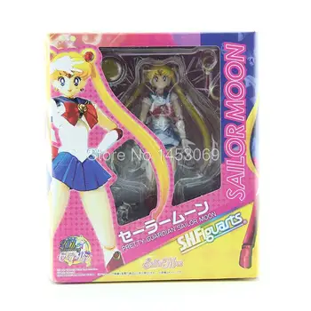 Anime Sailor Moon Tsukino Usagi Sailor Venus Marte Jupiter Saturn Mercur Tenoh PVC Figurine Jucarii de Colectie