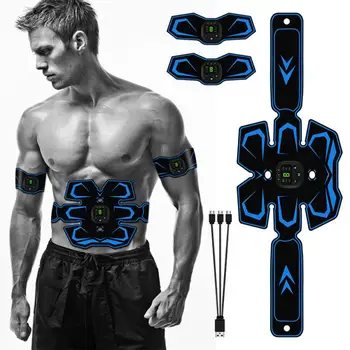 Interioară Talie Musculare Abdominale Stimulator Electro Stimulare a Musculaturii Corpului Slăbire Masaj EMS Antrenor de Fitness ABS Stimulator