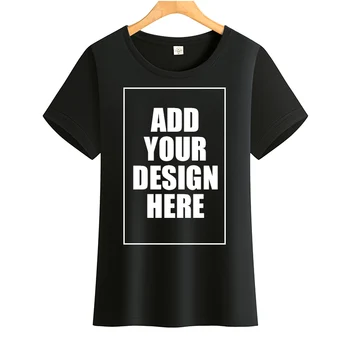 Design-ul PROPRIU Bumbac Tricouri O-Neck T-Shirt pentru Bărbați Moda Personalizate Logo-ul de Imprimare Tricou Barbati Topuri Tricouri Casual pentru Bărbați T-Shirt