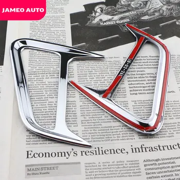 Jameo Auto 2 buc/Set ABS Cromat Partea din Față Lumina de Semnalizare de Cotitură Lumina de Lampă Capac Ornamental Pentru Hyundai Kona Kauai 2017 - 2020