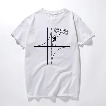 Tu Nu Trebuie să Treacă de Matematica Amuzant tricou Barbati Graphic T shirt din Bumbac Casual Maneca Scurta Tricou Barbati Haine Topuri Euro Dimensiune