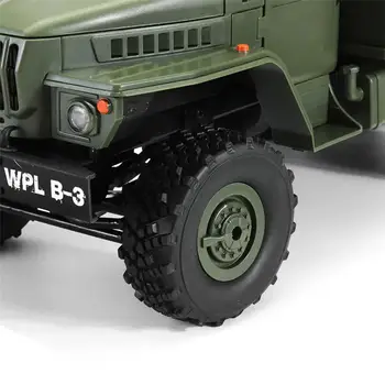 WPL B36KM Control de la Distanță Camion Militar 1/16 6WD Masina RC Camion Militar Rock Crawler Comanda de rulare a Vehiculului Off-Road, Alpinism Masina