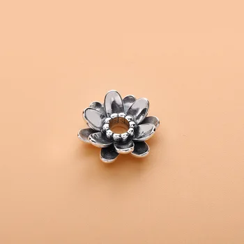 YinDX Argint 925 cu Margele Retro Serie Fluture Floare Margele Potrivite Pentru Farmecul Feminin Brățară DIY Bijuterii