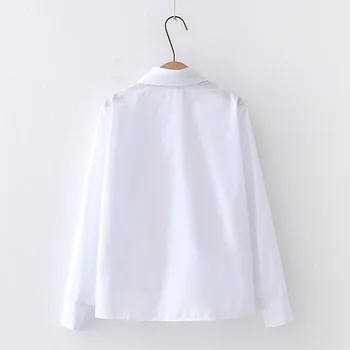 H. SA coreeană Stil Japonez 2 Piese Costum Pulover 2020 V gât Trage de Jumperi Cu Bluze Legat de Facultate Costum Pulover Supradimensionat
