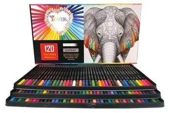 120 profesionale lapis creioane colorate ulei culori set creioane pentru copii de desen creioane colorate