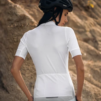 Santic Pro Vară Femeile Ciclism Îmbrăcăminte Albă Biciclete MTB Îmbrăcăminte de Biciclete Purta Haine Ropa Ciclismo Fete Ciclu Jersey