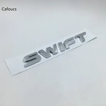 Cafoucs Pentru Suzuki Swift accesorii Auto din Spate Emblema Portbagaj Litere Eticheta Autocolant Auto Coada Insigna Decalcomanii