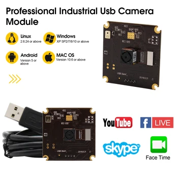 ELP USB Camera 13MP Autofocus Mini Industriale Machine Vision Webcam Industriale USB Modul Camera pentru Android, Linux, Windows, MAC