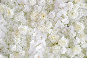 Trandafir alb de flori florale fundal fotografie fundal de primăvară de nunta mireasa copil de dus studio foto booth props trage B-65