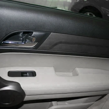 Auto Frontal Panou de Ușă din Piele Cotiera Acoperire pentru Honda CRV CR-V 2007-2012 Gri