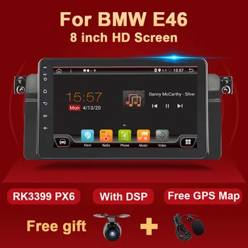 Android Sistem Radio Auto Pentru BMW E46 M3 Rover 75 Coupe 318 320 325 330 Touring Hatchback Player Multimedia GPS Navagation 8 inch