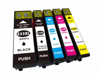 6PK 33XL Compatibil cartuș de cerneală pentru XP530 XP630 XP830 XP635 XP540 XP640 XP645 xp900 T3351.T3361-T3364 pentru Europa printer